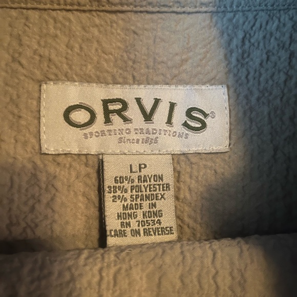 Orvis Taupe Lightweight Crinkle Jogging Set - Picture 4 of 4